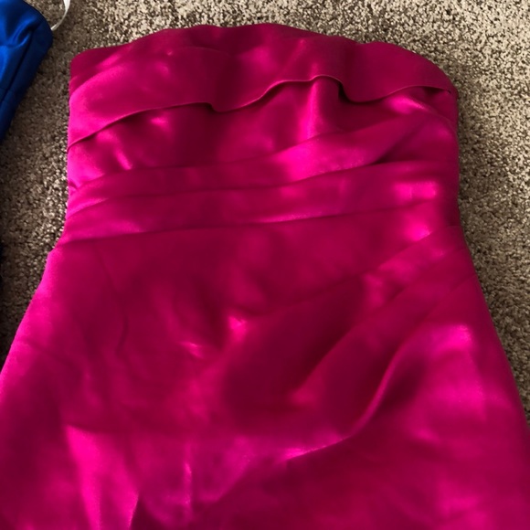 2 David’s Bridal Bridesmaid Party Dresses - Size 4 - Picture 2 of 7